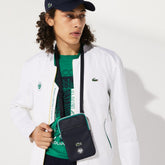 Men's Roland Garros Adjustable Strap Mini Zip Flat Bag / Lacoste
