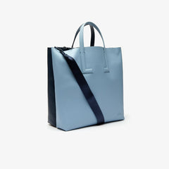 Women's Reversible Leather Tote Bag with Detachable Strap / Lacoste