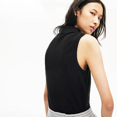 Women's Sleeveless Cotton Piqué Polo / Lacoste