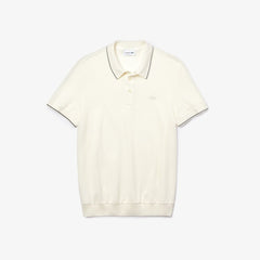 Men's Cotton-Silk Piqué Polo Shirt / Lacoste