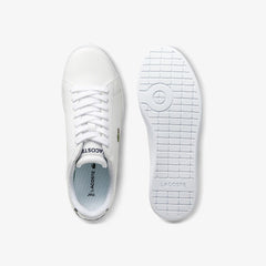 Women's Carnaby Evo Mesh-lined Leather Sneakers / Lacoste