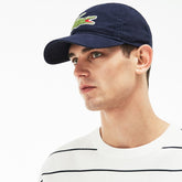 Men's Big Croc Gabardine Cap / Lacoste
