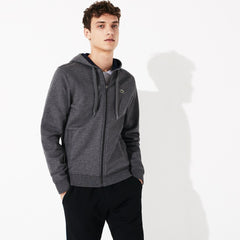 Men's SPORT Full-Zip Fleece Hoodie / Lacoste