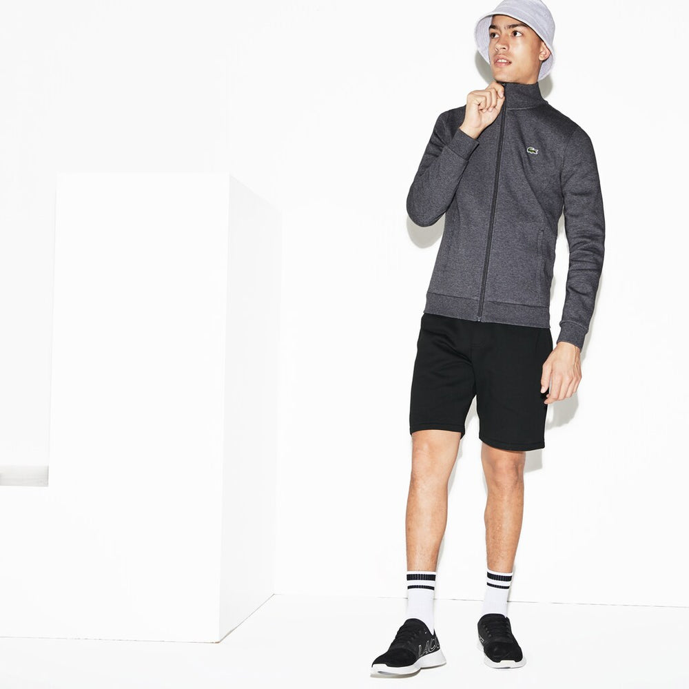 Men's SPORT Full-Zip Fleece Sweatshirt / Lacoste