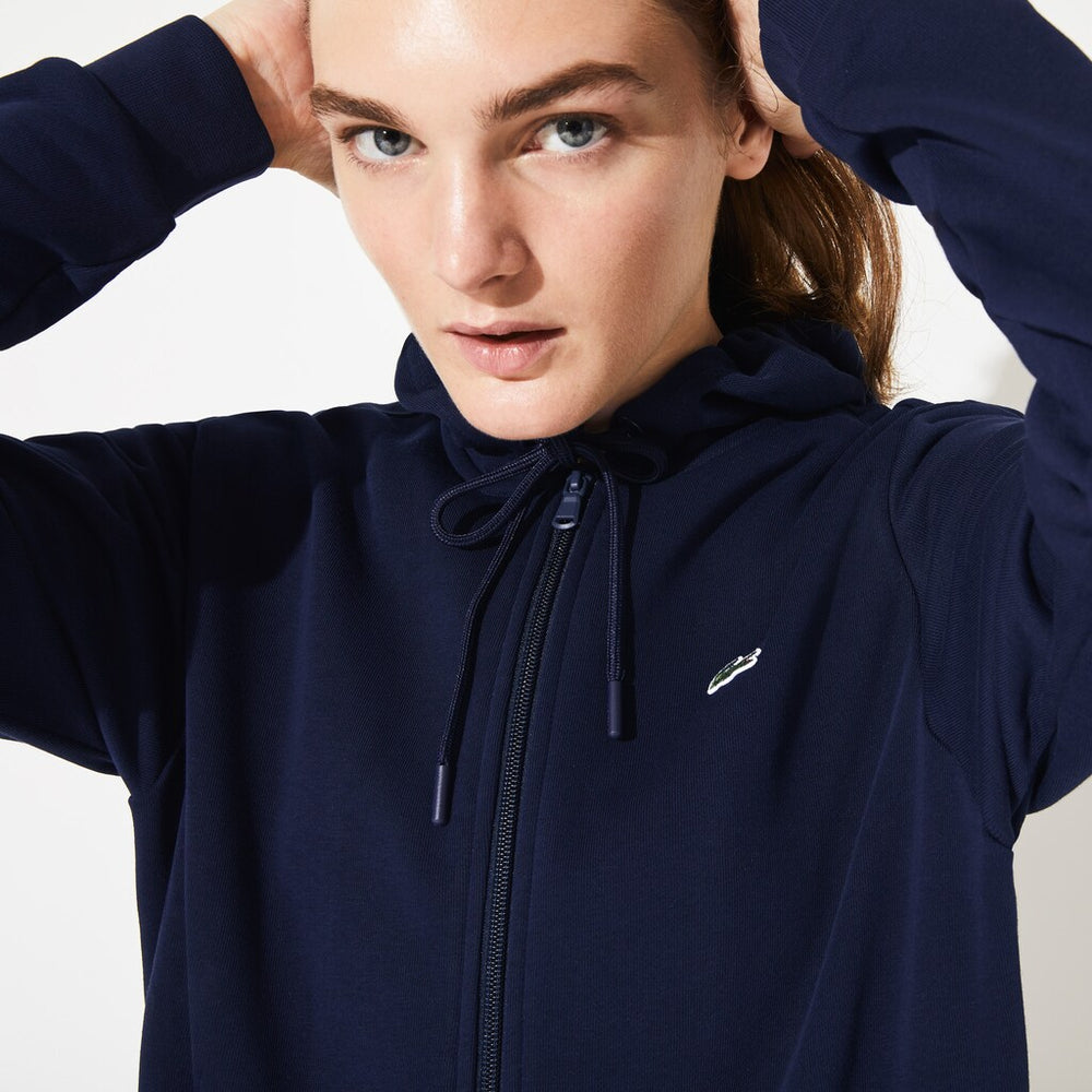 Women's SPORT Full-Zip Fleece Hoodie / Lacoste