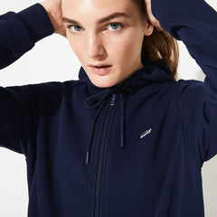 Women's SPORT Full-Zip Fleece Hoodie / Lacoste