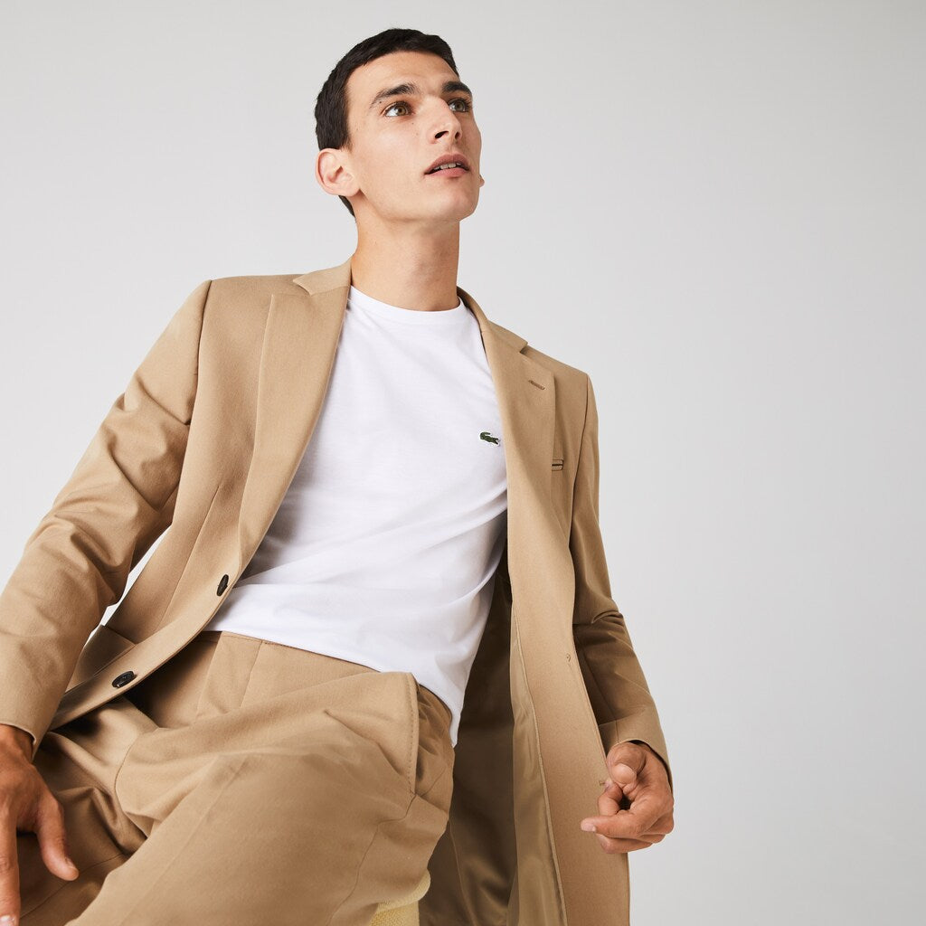 Men's Crew Neck Pima Cotton T-Shirt / Lacoste