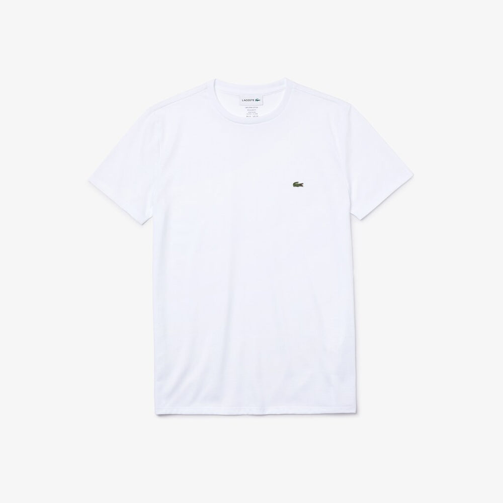 Men's Crew Neck Pima Cotton T-Shirt / Lacoste