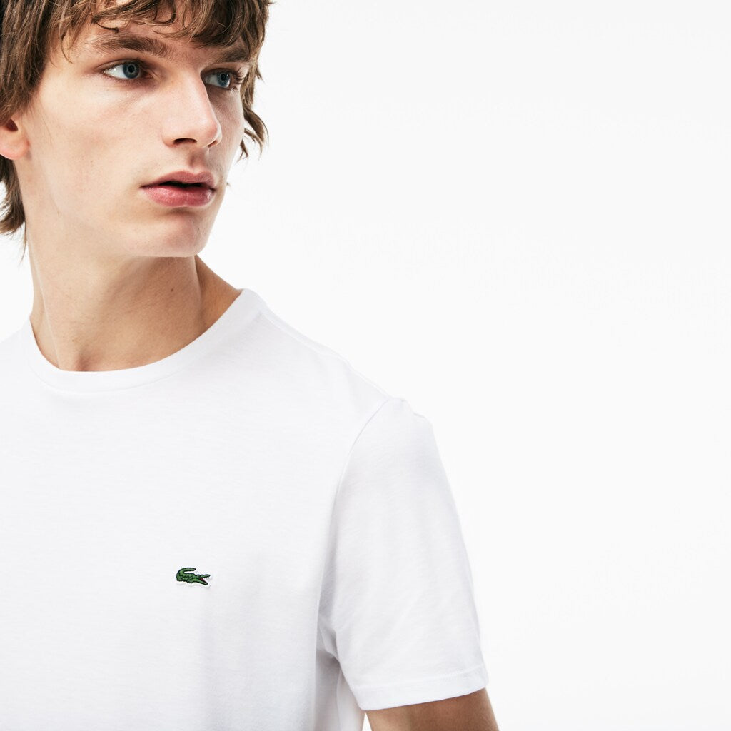 Men's Crew Neck Pima Cotton T-Shirt / Lacoste