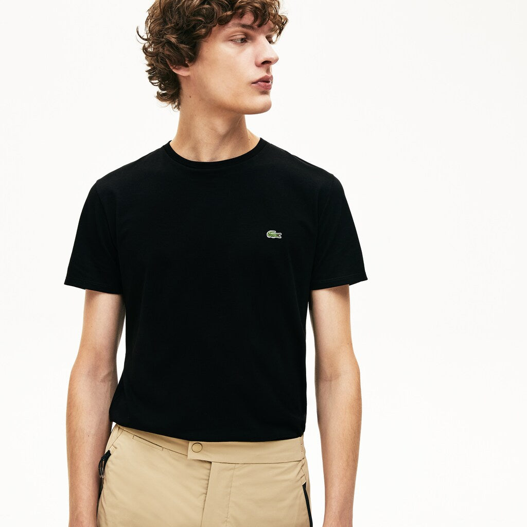Men's Crew Neck Pima Cotton T-Shirt / Lacoste