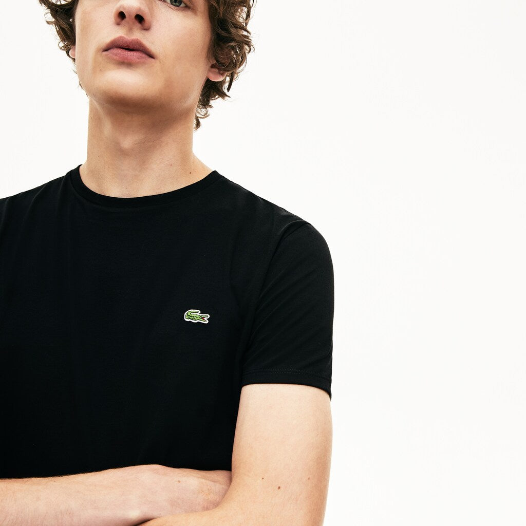 Men's Crew Neck Pima Cotton T-Shirt / Lacoste