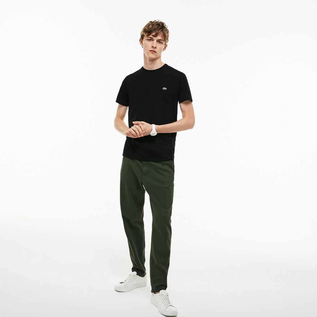 Men's Crew Neck Pima Cotton T-Shirt / Lacoste
