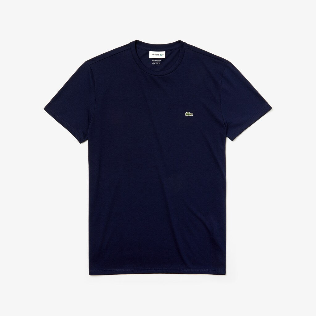 Men's Crew Neck Pima Cotton T-Shirt / Lacoste
