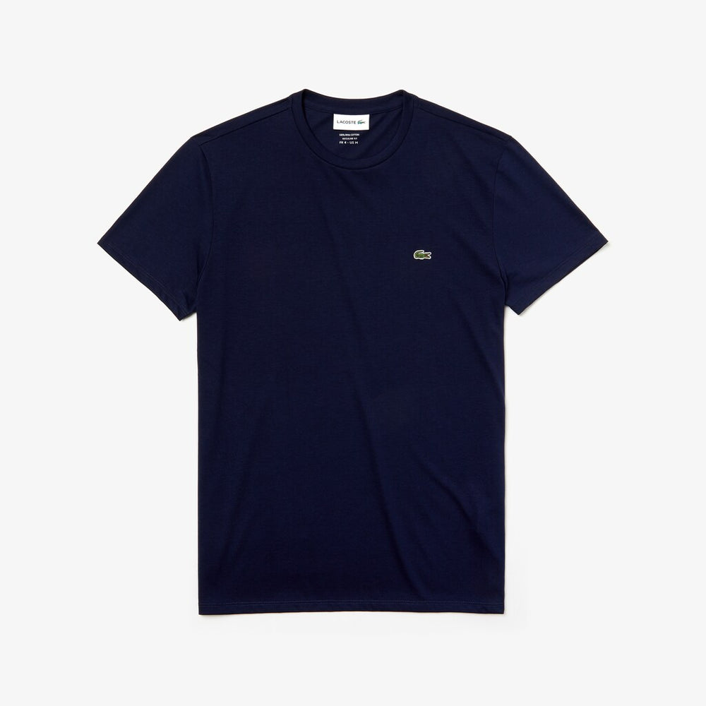 Men's Crew Neck Pima Cotton T-Shirt / Lacoste
