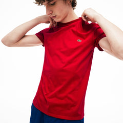 Men's Crew Neck Pima Cotton T-Shirt / Lacoste