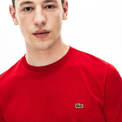 Men's Crew Neck Pima Cotton T-Shirt / Lacoste