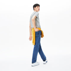Men's Crew Neck Pima Cotton T-Shirt / Lacoste