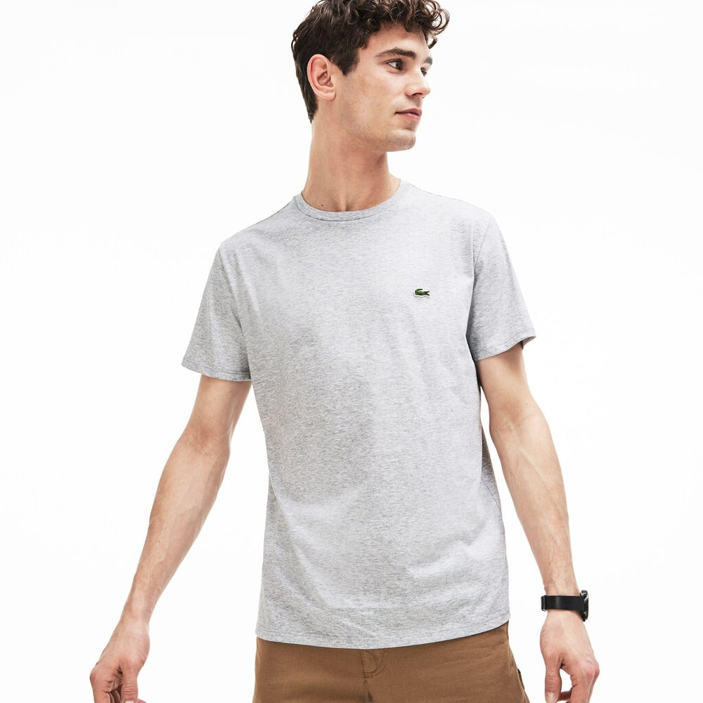 Men's Crew Neck Pima Cotton T-Shirt / Lacoste