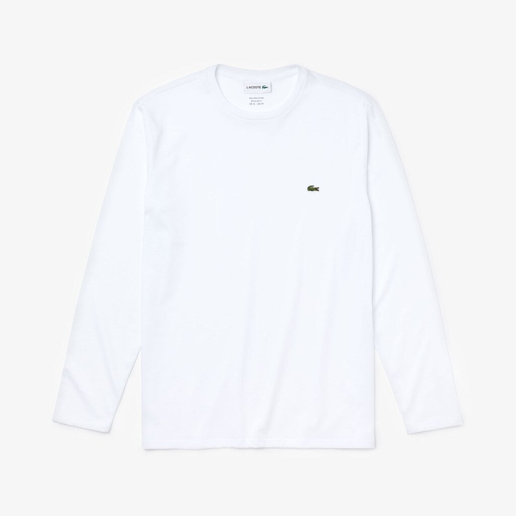 Men's Crew Neck Pima Cotton Jersey T-shirt / Lacoste