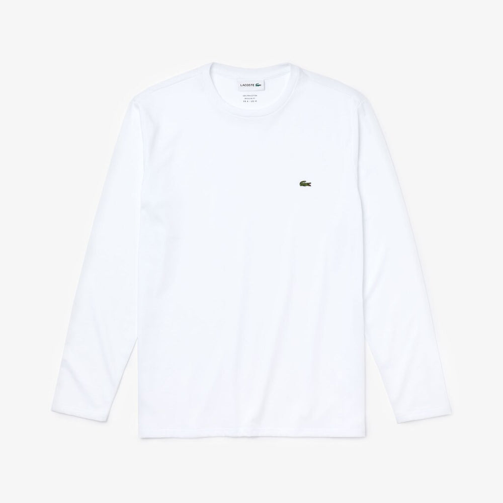 Men's Crew Neck Pima Cotton Jersey T-shirt / Lacoste