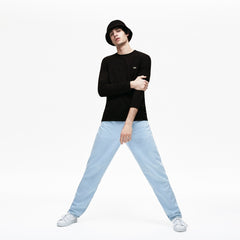 Men's Crew Neck Pima Cotton Jersey T-shirt / Lacoste