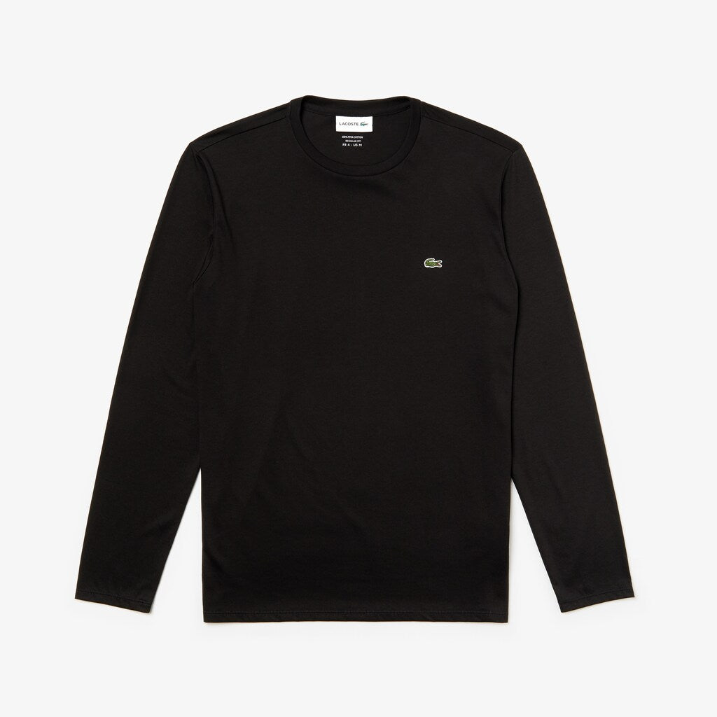 Men's Crew Neck Pima Cotton Jersey T-shirt / Lacoste