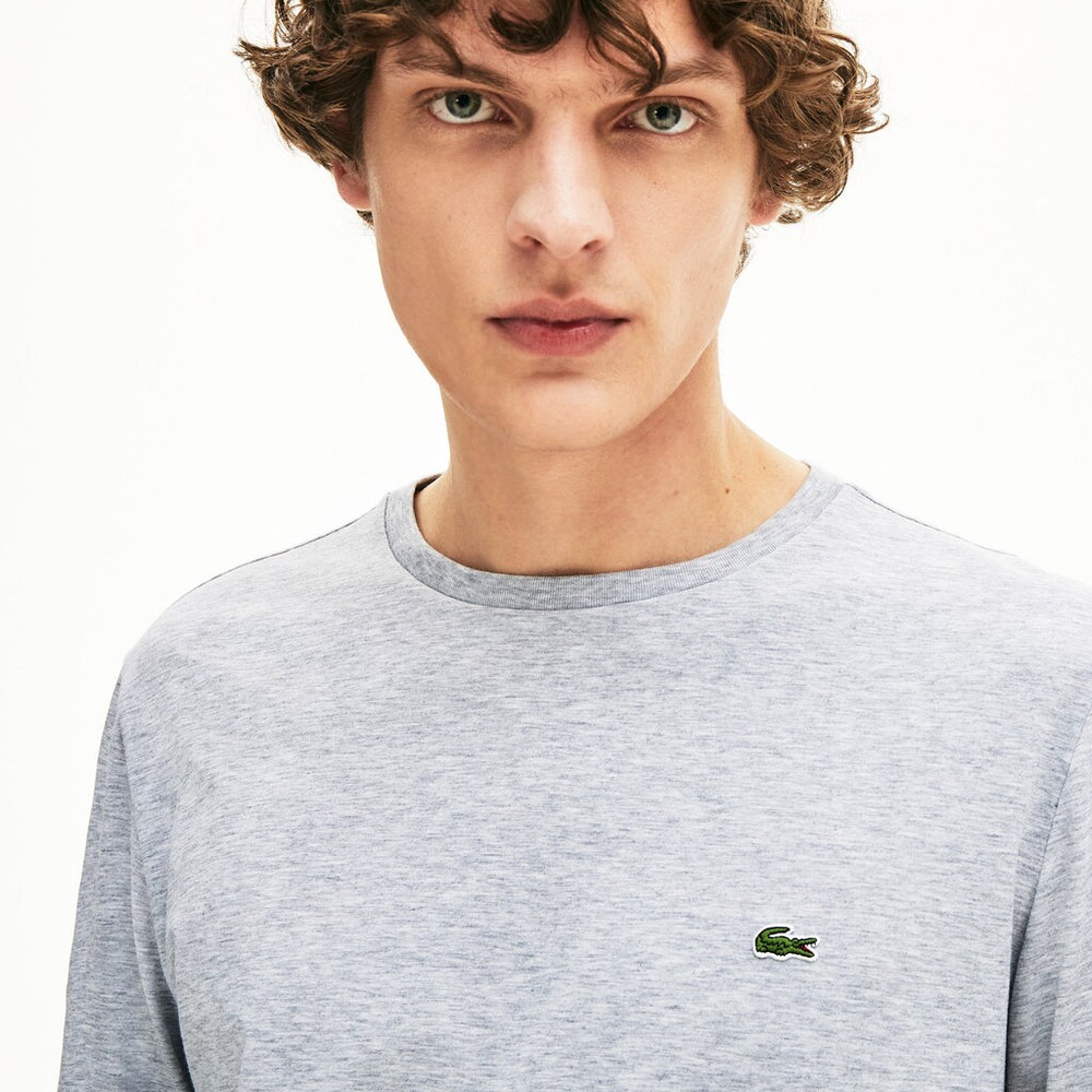 Men's Crew Neck Pima Cotton Jersey T-shirt / Lacoste