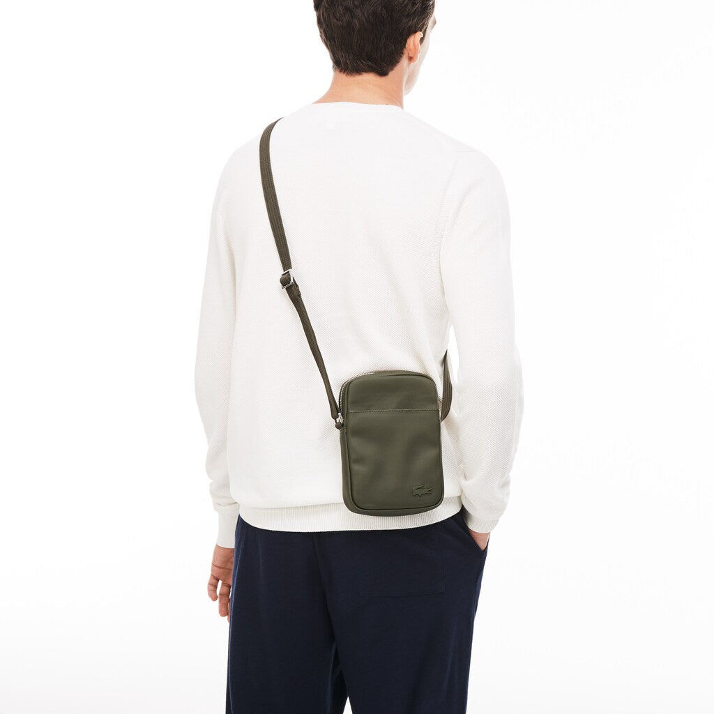 Men's Classic Vertical Zip Bag / Lacoste