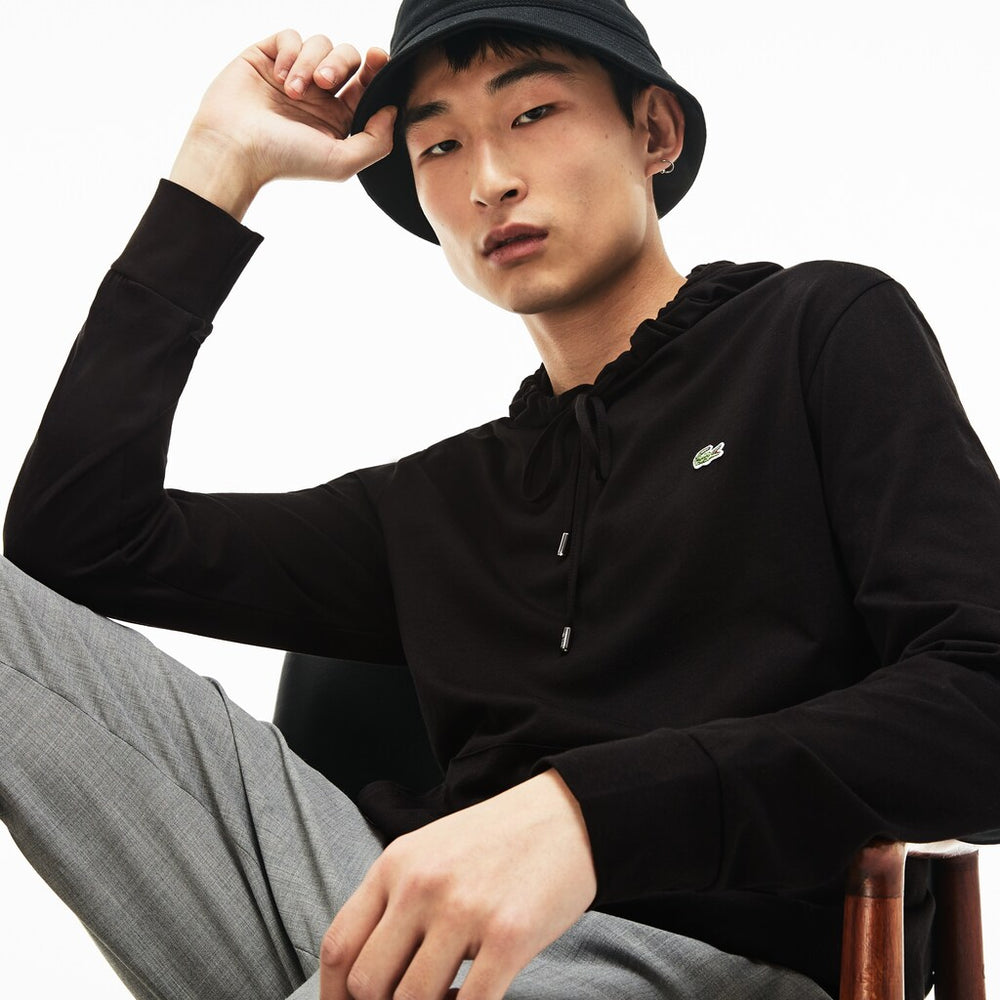 Men's Regular Fit Hooded Jersey T-shirt / Lacoste
