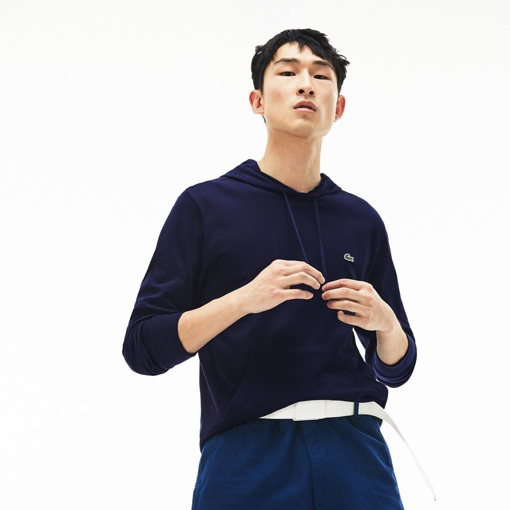 Men's Regular Fit Hooded Jersey T-shirt / Lacoste