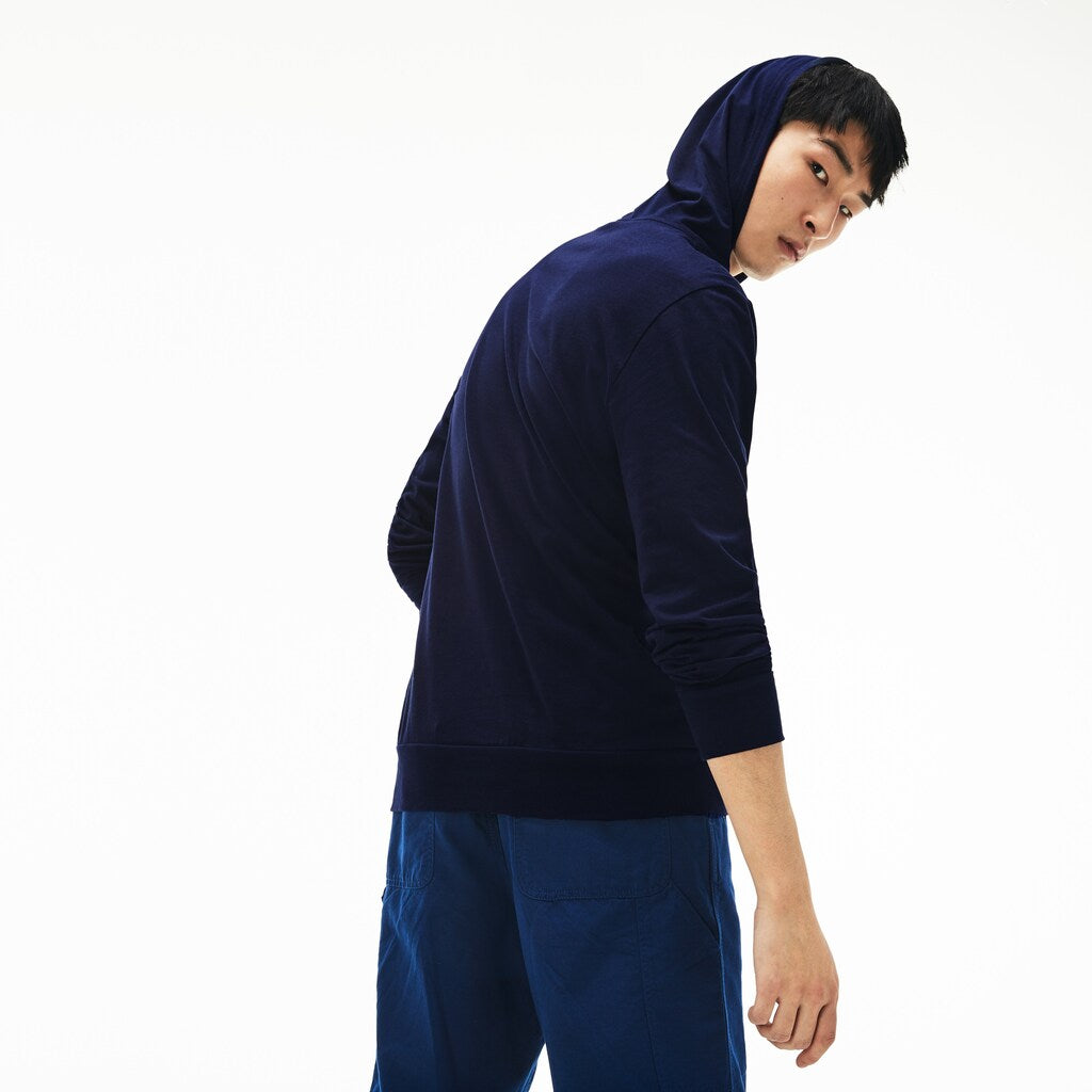 Men's Regular Fit Hooded Jersey T-shirt / Lacoste