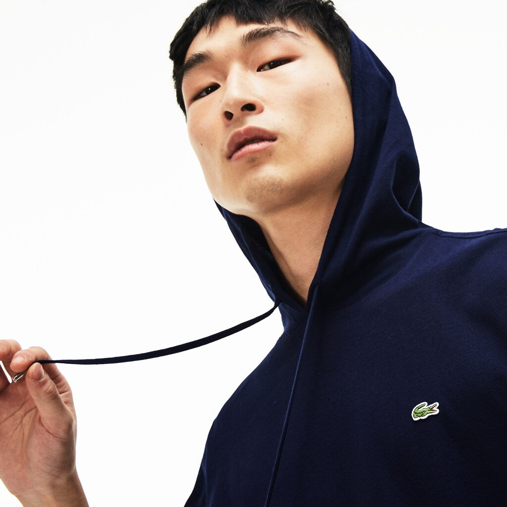 Men's Regular Fit Hooded Jersey T-shirt / Lacoste