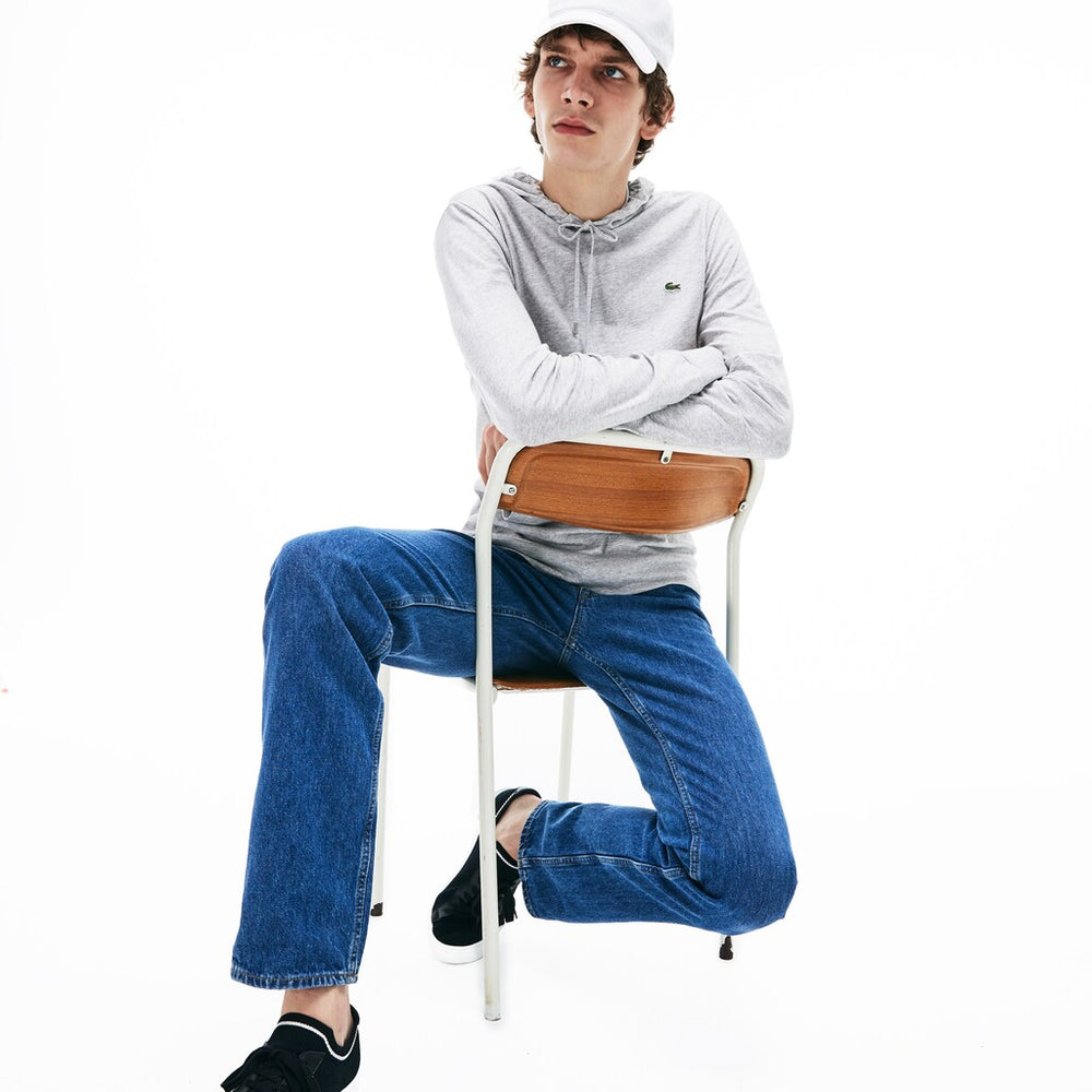 Men's Regular Fit Hooded Jersey T-shirt / Lacoste