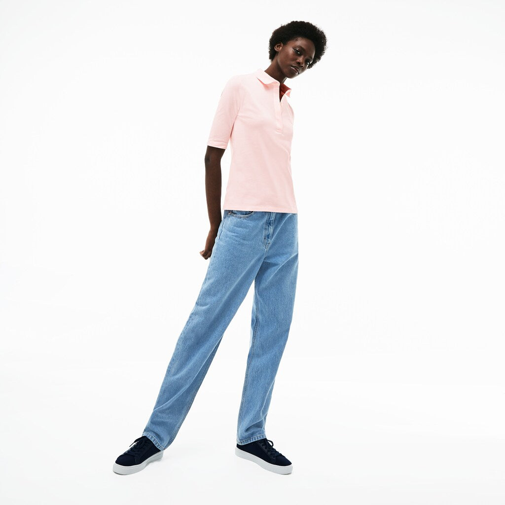 Women's  Slim Fit Stretch Mini Piqué Polo Shirt / Lacoste