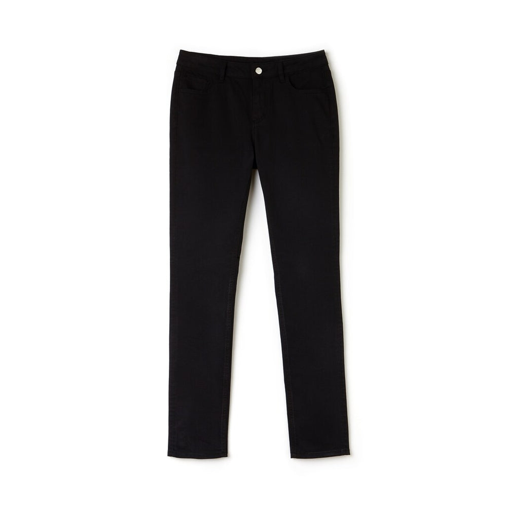 Women's Slim Fit Stretch Cotton Denim Jeans / Lacoste
