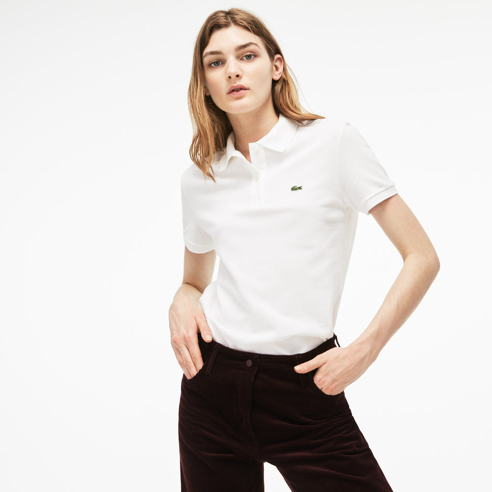 Women's Classic Fit Soft Cotton Petit Piqué Polo Shirt / Lacoste