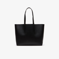 Women's Anna Reversible Matte And Iridescent Leather Tote / Lacoste