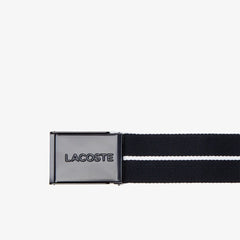 Men's Roland Garros Woven Belt Gift Set / Lacoste