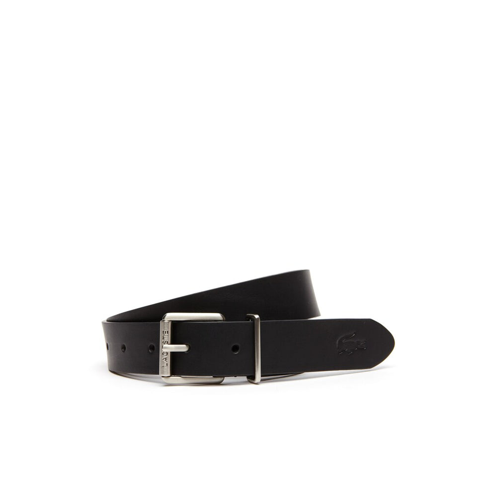 Men's Matte Leather Belt / Lacoste