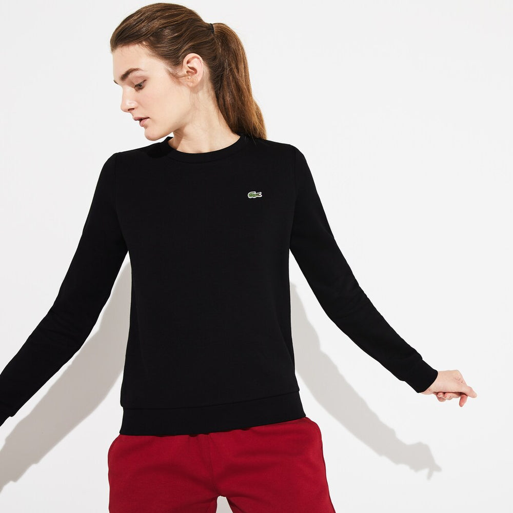 Women's SPORT Crew Neck Fleece Sweatshirt / Lacoste