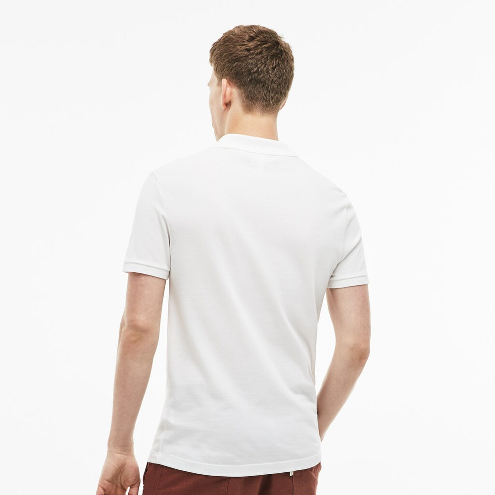 Men's Slim Fit Crocodile Logo Piqué Polo / Lacoste