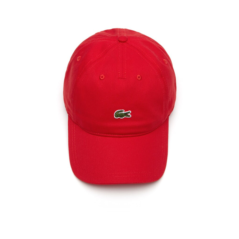 Men's Embroidered Crocodile Cotton Cap / Lacoste