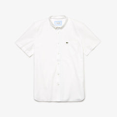 Men's Regular Fit Oxford Cotton Shirt / Lacoste