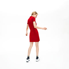 Women's Stretch Cotton Mini Piqué Polo Dress / Lacoste