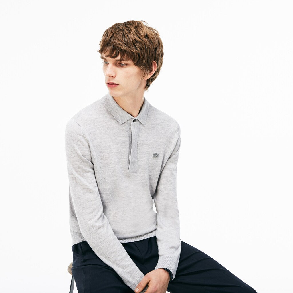 Men's Wool Jersey Sweater / Lacoste