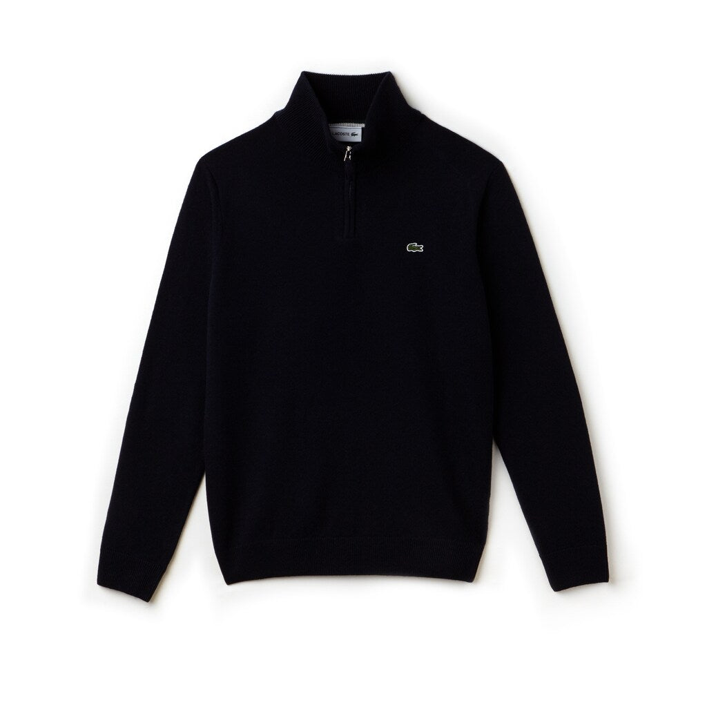 Men's Standup-Collar Wool Sweater / Lacoste