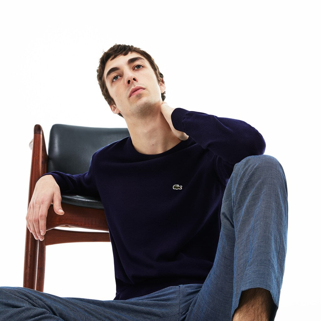 Men's Caviar Piqué Accent Sweater / Lacoste