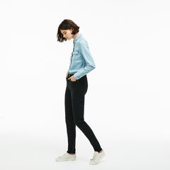 Women's Lacoste LIVE Five-Pocket Stretch Cotton Denim Jeans / Lacoste