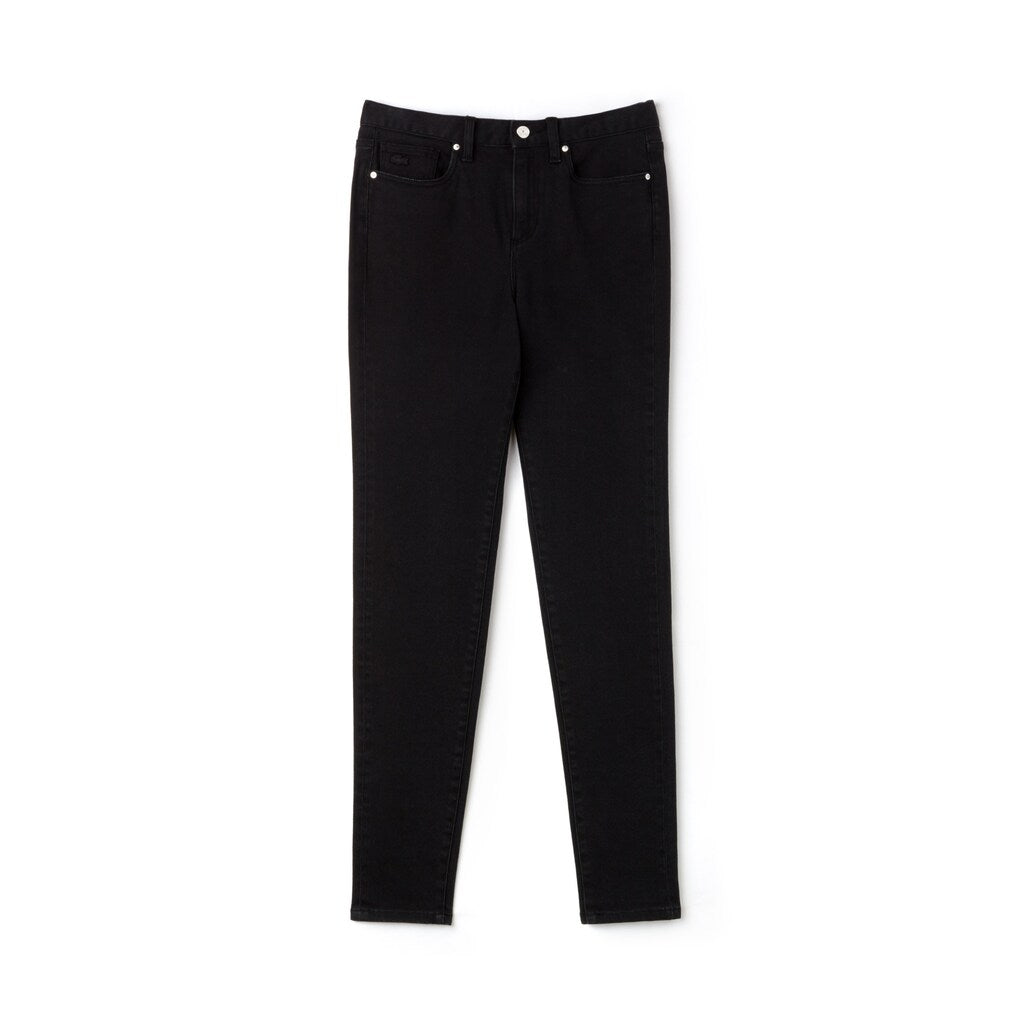 Women's Lacoste LIVE Five-Pocket Stretch Cotton Denim Jeans / Lacoste