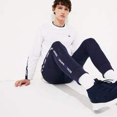 Men's SPORT Signature Bands Piqué Track Pants / Lacoste